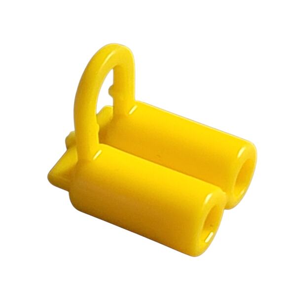 LEGO Mini Oxygen Bottles Bright Yellow 3838 6268848 Minifig Headwear Accessories - Picture 2 of 2